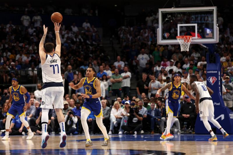 Luka Doncic Leads Dallas Mavericks To Victory Against Golden State ...