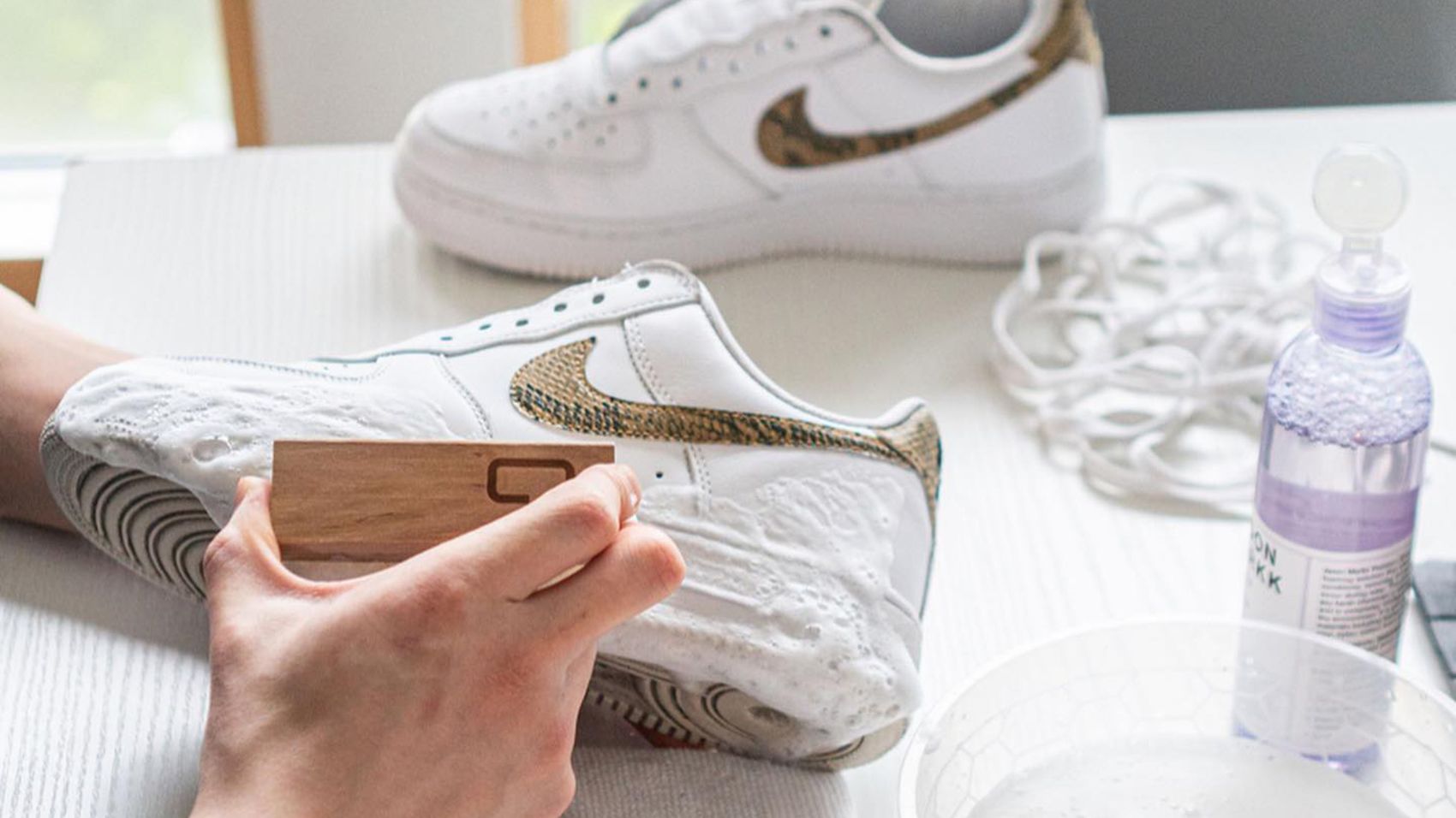 How to clean white sneakers: Leather, canvas &amp; mesh | CNN Underscored