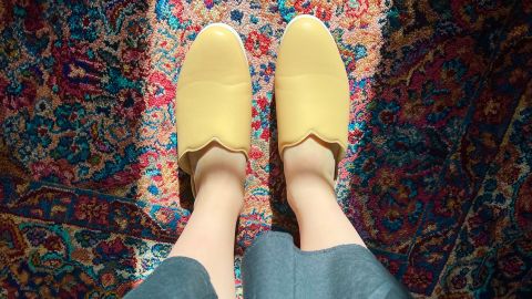 Dooeys Honey Beige House Mules