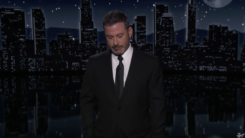 Jimmy Kimmel becomes emotional after Texas shooting: ‘These are our children’ | CNN Business
