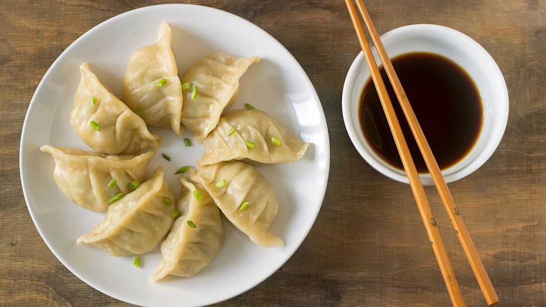 <strong>Jiaozi, China: </strong>Whether steamed, boiled or pan-fried to perfection, these delightful crescent-shaped morsels are most commonly filled with minced pork, ginger, scallions and Chinese cabbage. 