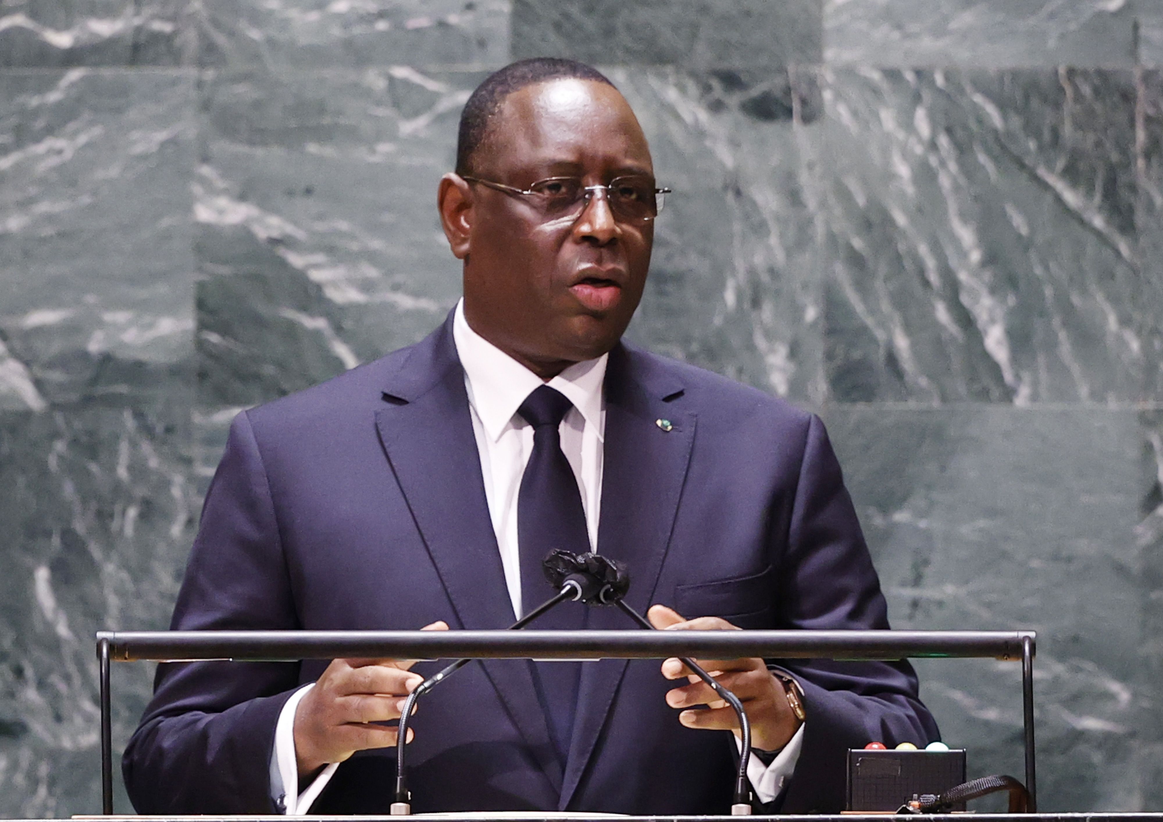 Senegal's President Macky Sall says he won't stand for a third term