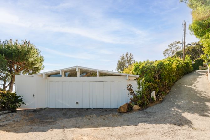 The airy, mid-century property was built in 1958.