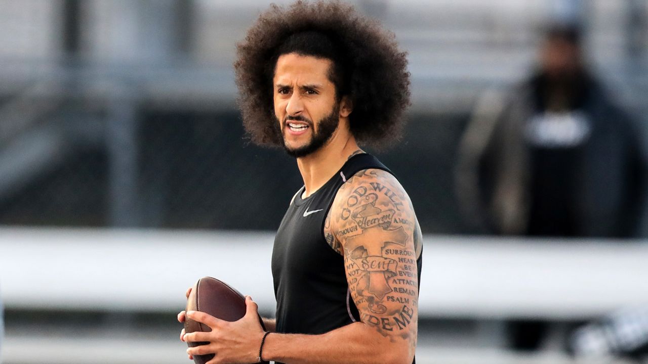 Kaepernick has not been involved in an NFL game for more than five years.