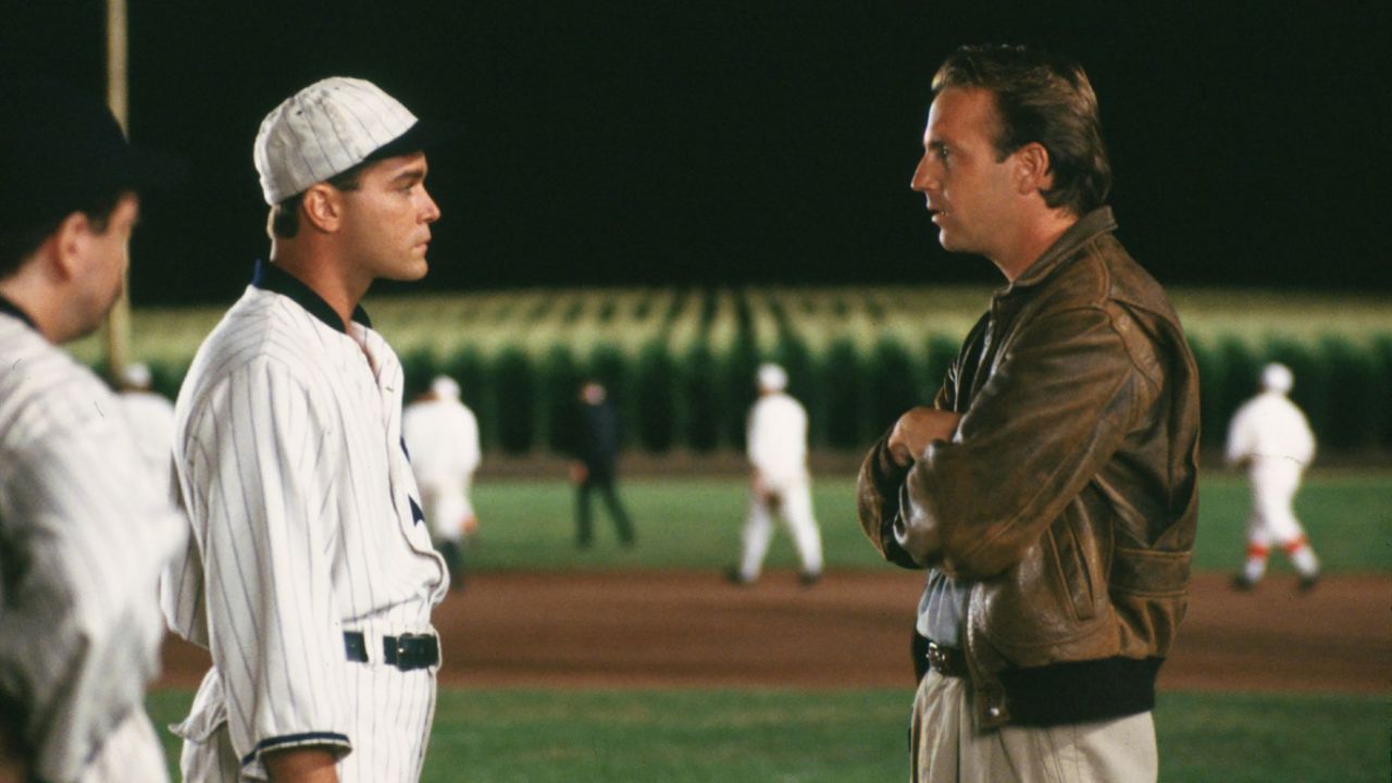 Ray Liotta and Kevin Costner in "Field of Dreams."