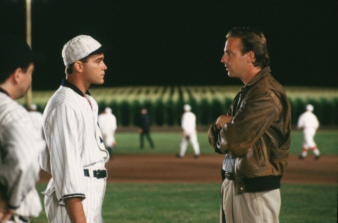Ray Liotta and Kevin Costner in "Field of Dreams."