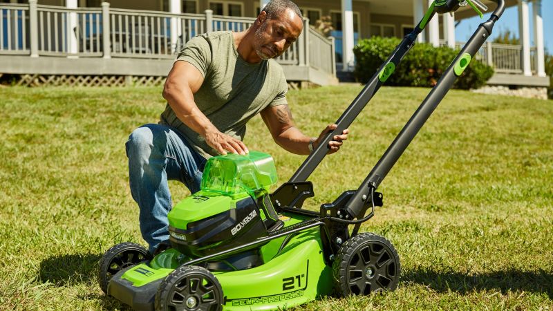 Best buy electric online lawn mower