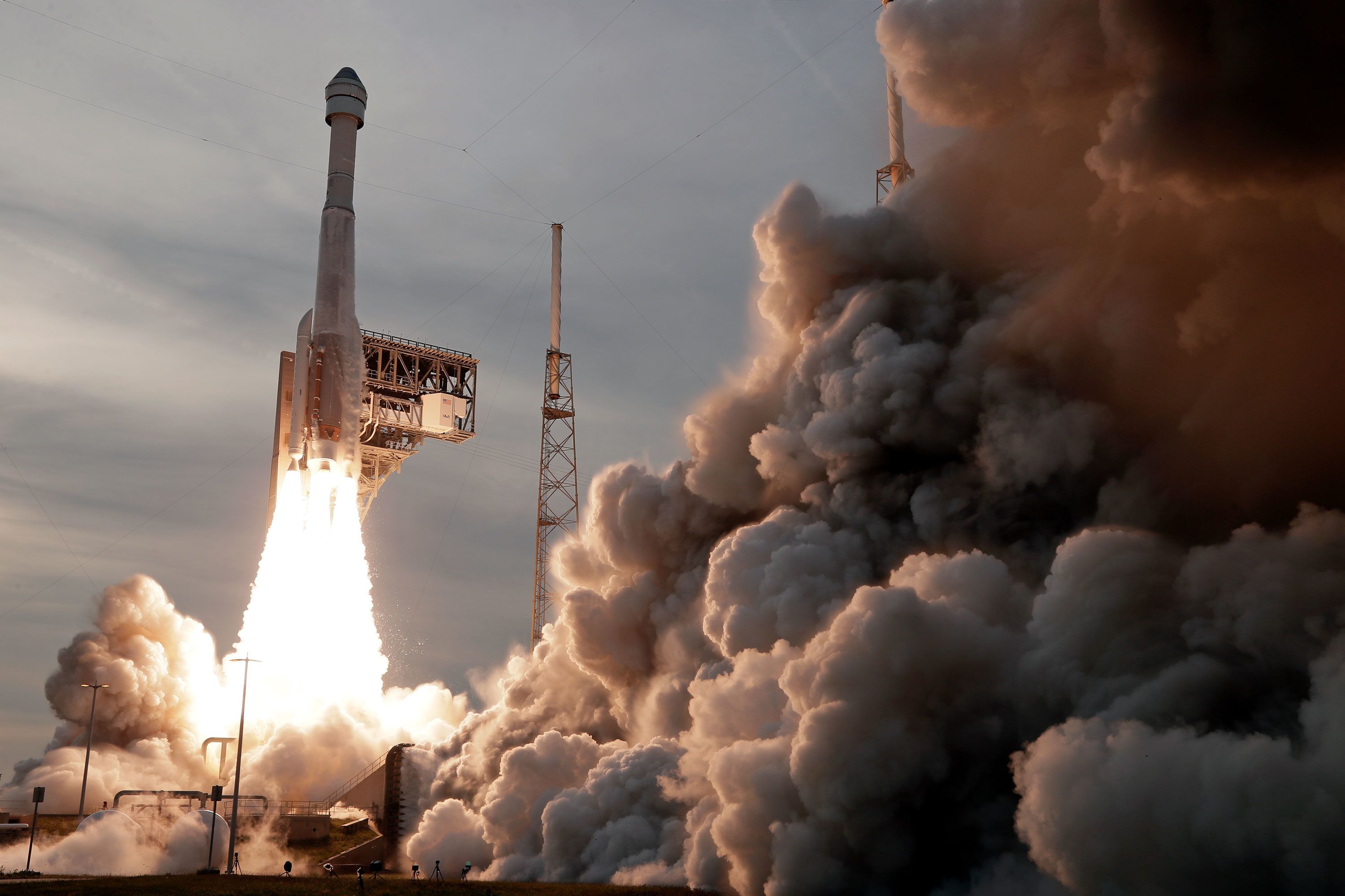 Rocket launch in Florida