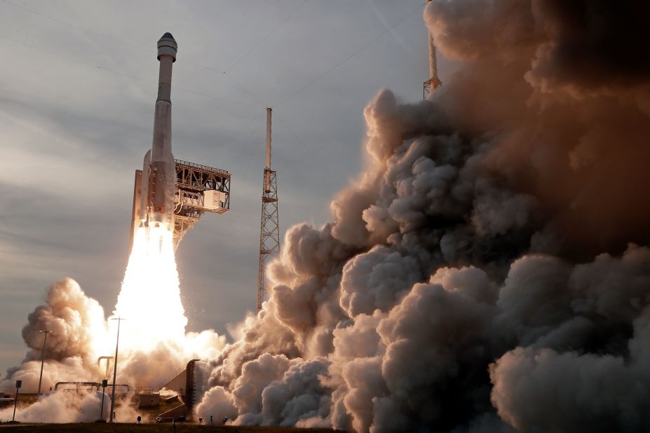 A rocket carrying the Boeing Starliner spacecraft launches from Cape Canaveral, Florida, on Thursday, May 19. The unmanned spacecraft safely returned home five days later from the International Space Station. <a href="https://www.cnn.com/2022/05/25/tech/boeing-starliner-landing-oft-2-scn/index.html" target="_blank">The long-awaited test mission</a> could pave the way for the Starliner to launch astronauts for the first time later this year.