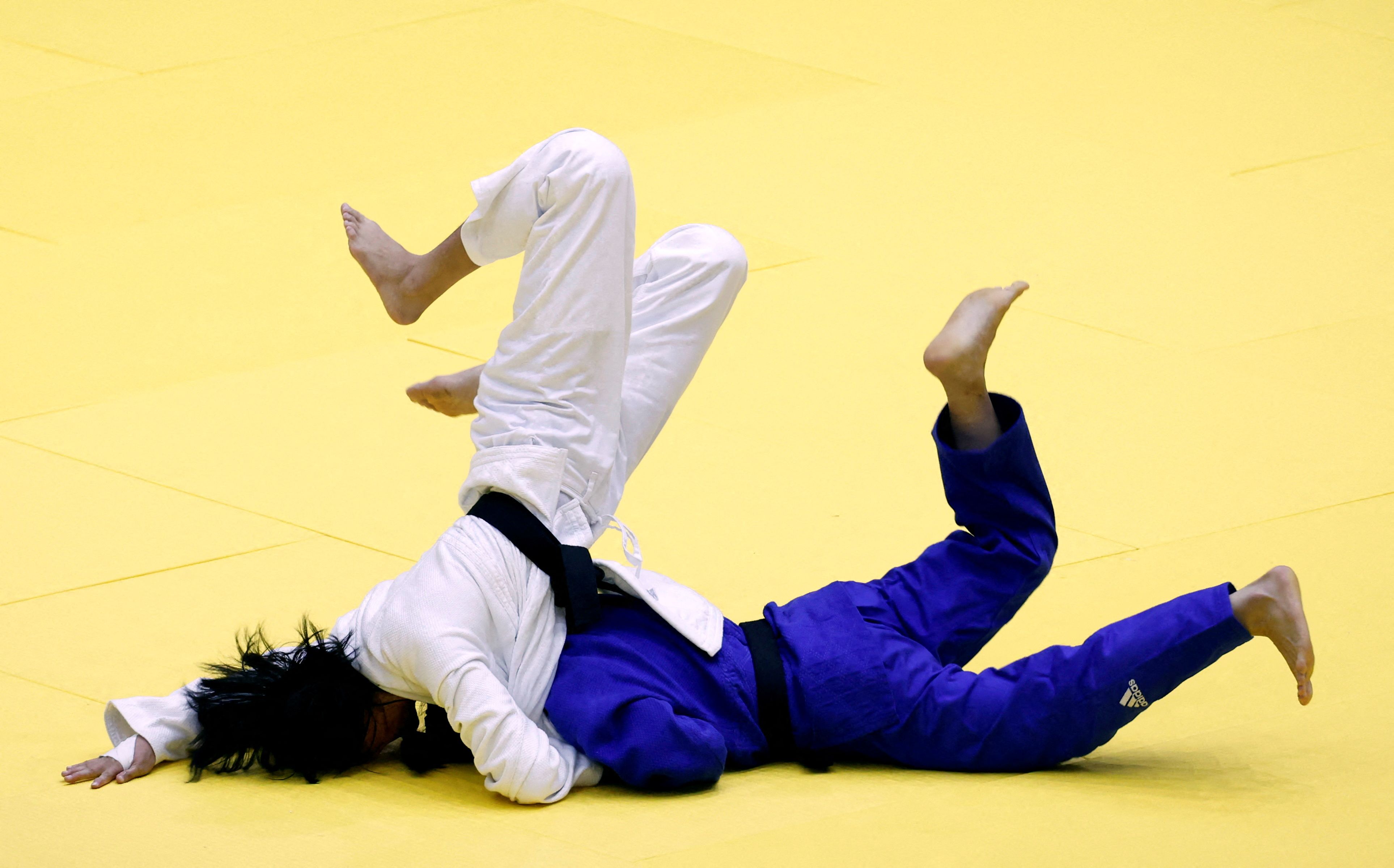 Judo match at the Southeast Asian Games