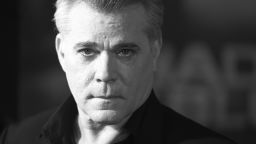 MADRID, SPAIN - APRIL 05:  (EDITORS NOTE: Image has been converted to black and white) Actor Ray Liotta attends "Shades Of Blue" premiere at the Callao cinema on April 5, 2016 in Madrid, Spain.  (Photo by Carlos Alvarez/Getty Images)
