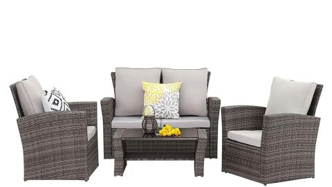 Wisteria Lane 4-piece outdoor patio furniture set