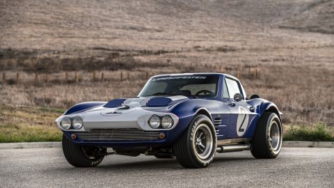 A replica of the 1963 Corvette Grand Sport. Only five were made by Chevrolet. 