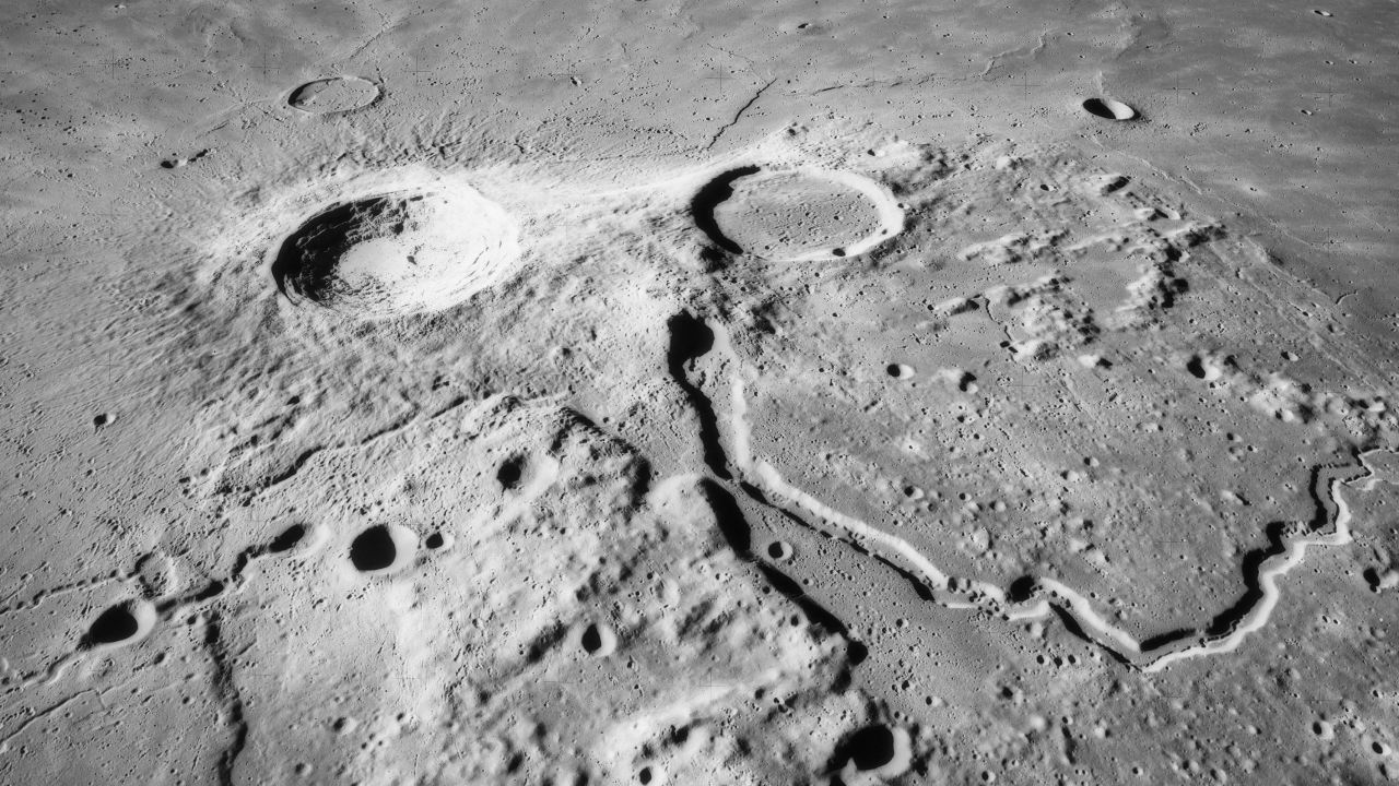 Scientists think that Schroeter's Valley (also called Schröter's Valley) was created by lava released by volcanic eruptions on the lunar surface.