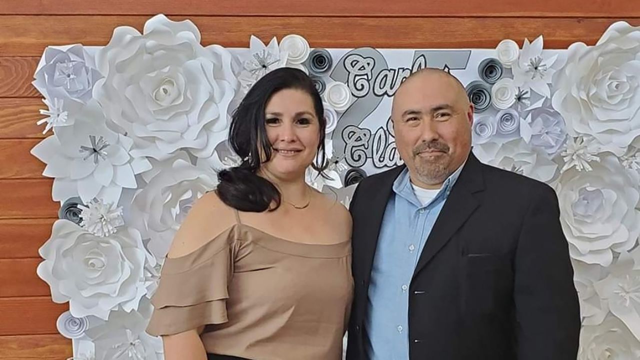 Cristian Garcia lost both his parents in two days. Irma and Joe Garcia are seen in an image taken from a GoFundMe site set up after their deaths.