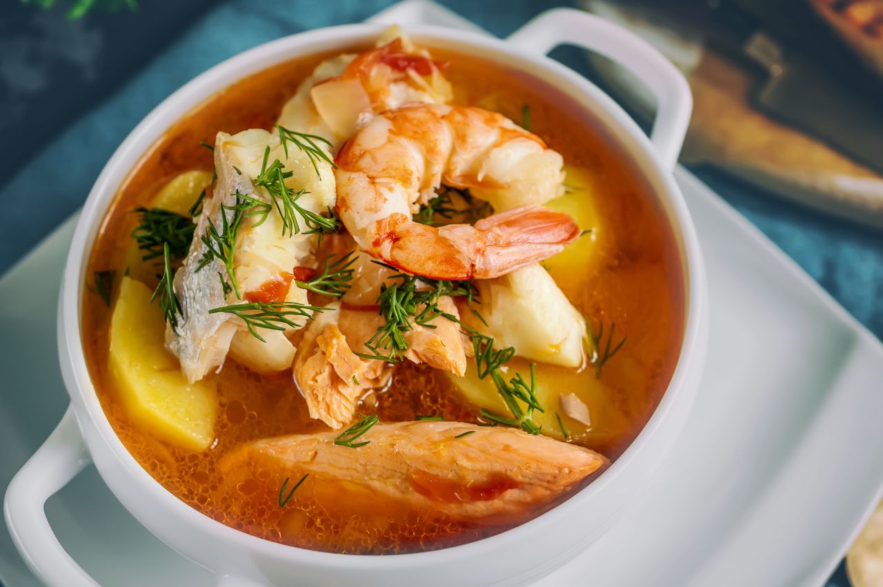 Bouillabaisse: This dish is an elevated take on the catch of the day.