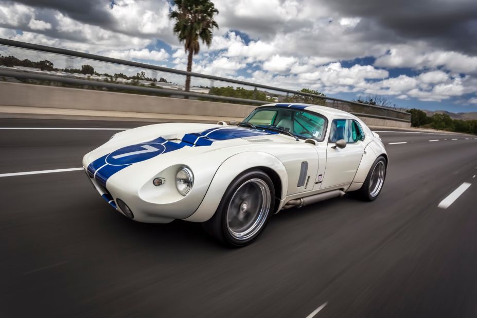 Only six Shelby Daytona Coupes (including the prototype) were ever made, so they rarely appear at auction. A replica is still expensive -- Superformance's Daytona Coupe models can cost around $500,000, says CEO Lance Stander.