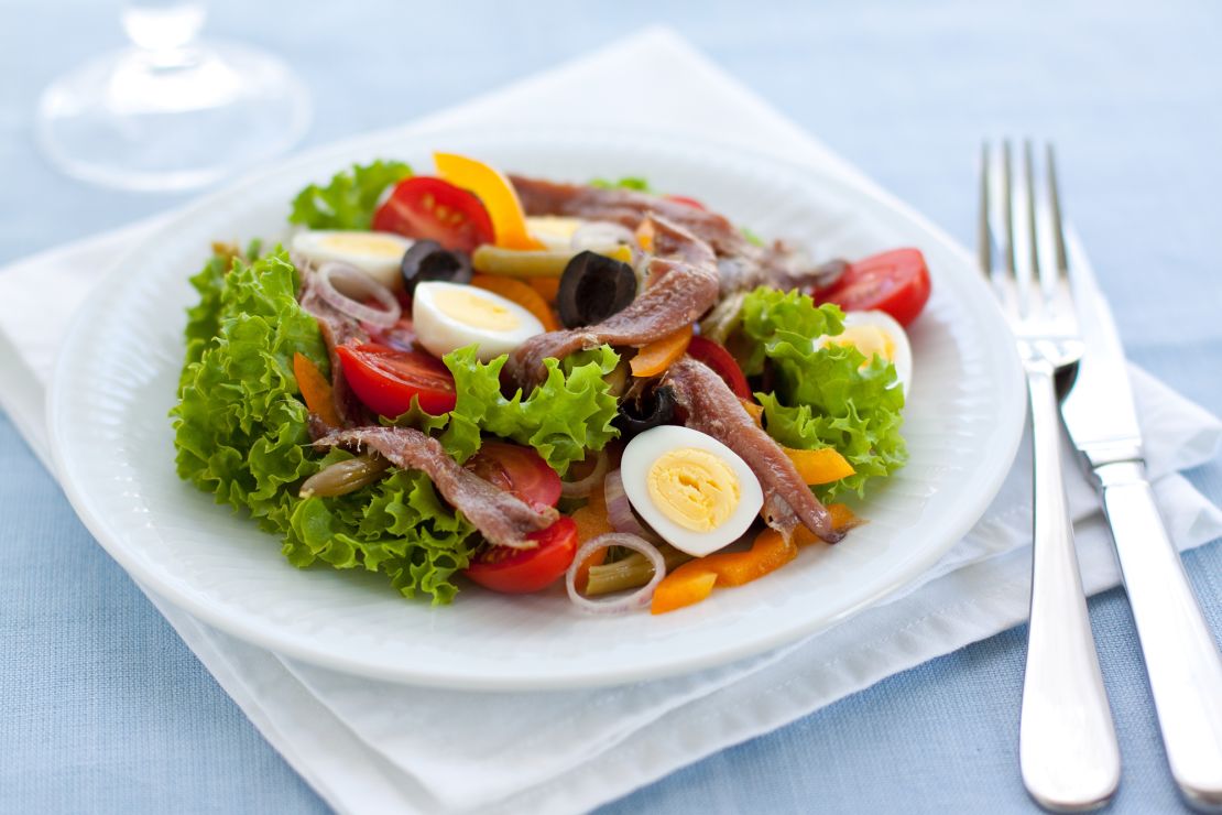Salade Niçoise: This dish is a celebration of fresh, colorful produce at its peak.