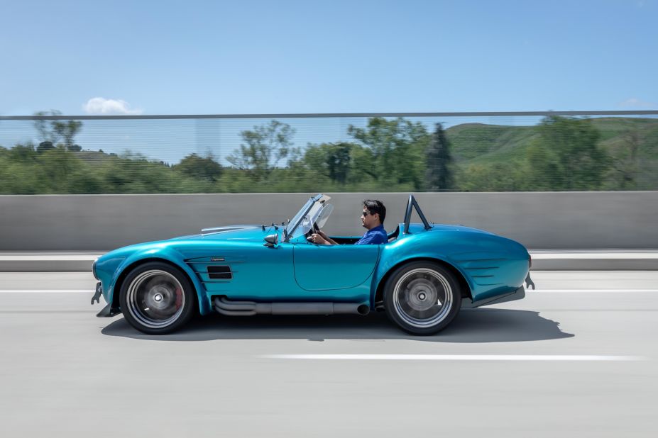 Hi-Tech Automotive founder Jimmy Price says the Shelby Cobra is the world's most replicated classic car. It was the first vehicle the company decided to create in the mid-1980s and each can take around 2,000 hours to complete. 