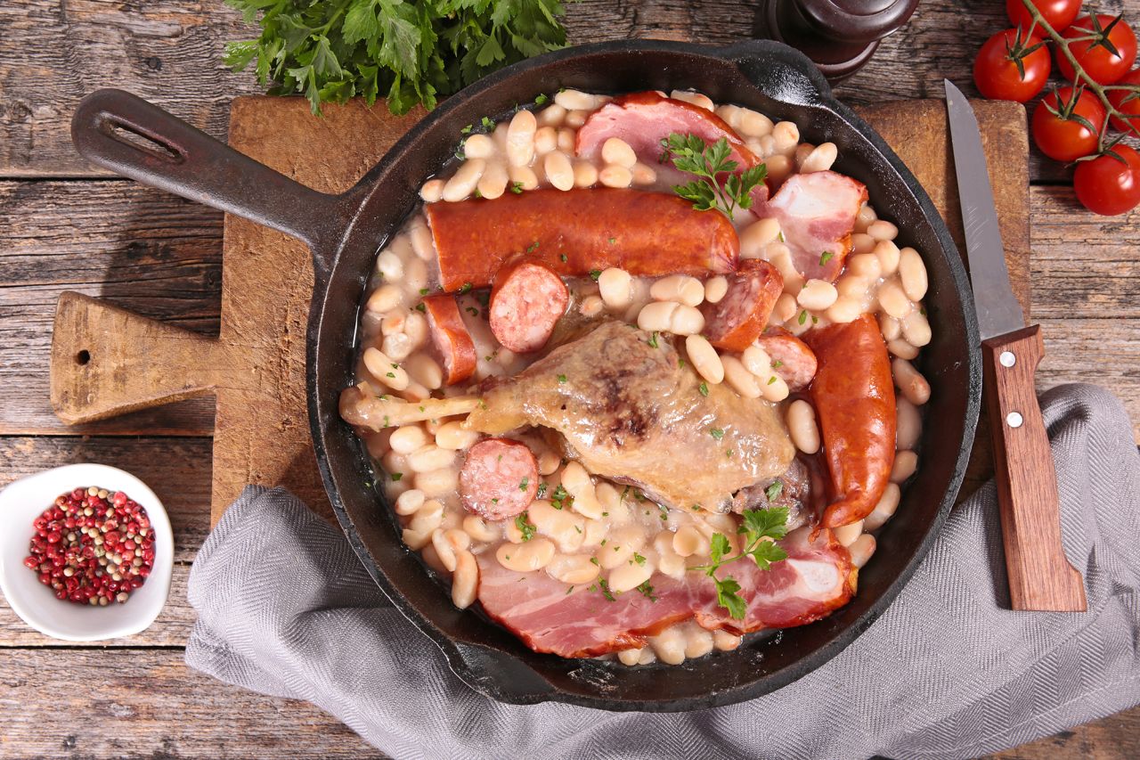 Cassoulet: The earthy stew is the heartiest of hearty French dishes.