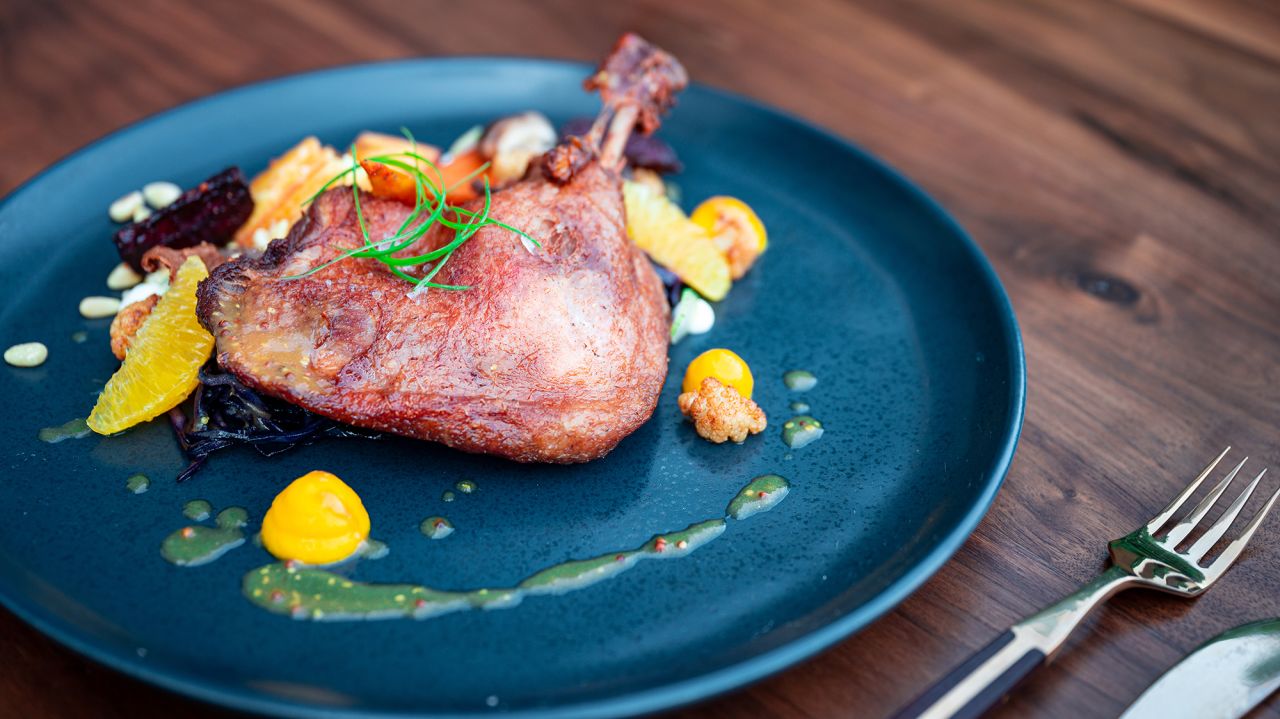 Confit de canard: The slow-cooked duck will have meat so tender it falls off the bone.
