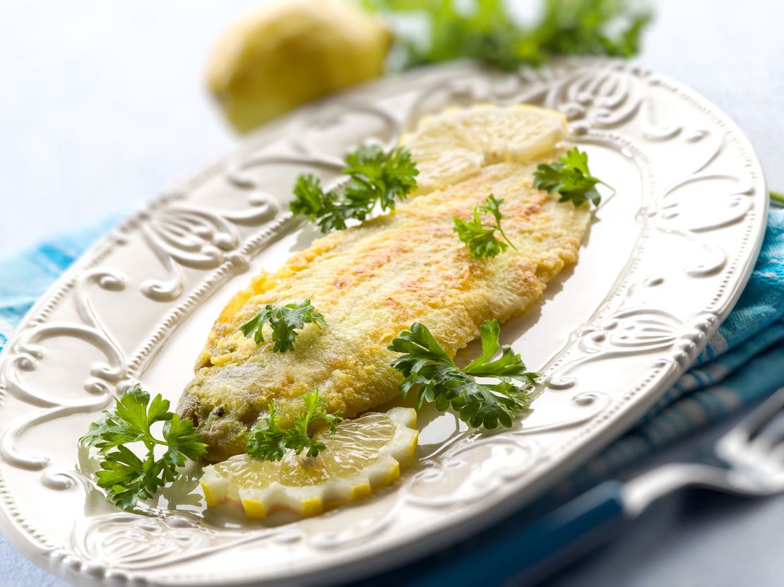 Sole meunière: This fish dish showcases one of France's most iconic ingredients: butter. 