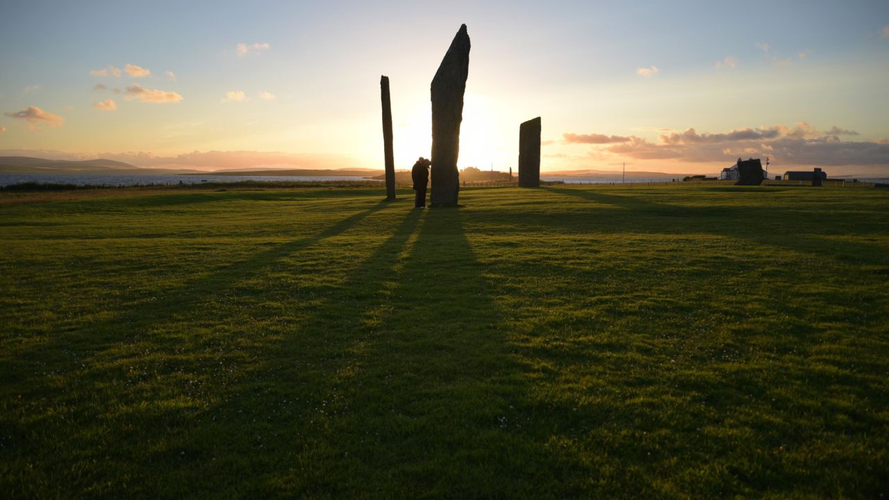 The standing stones of Stenness in Orkney played an important role on Anthony and Rachael's story.