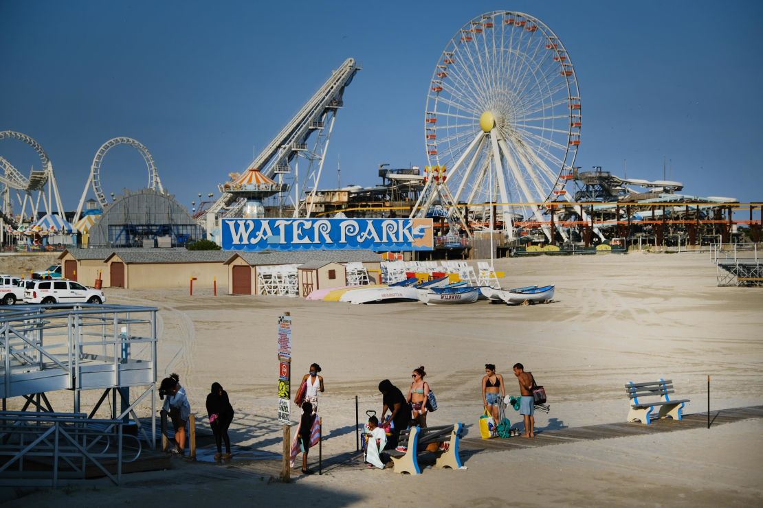 Wildwood, along the New Jersey shore, was poised for crowds days before Memorial Day weekend in 2021. 