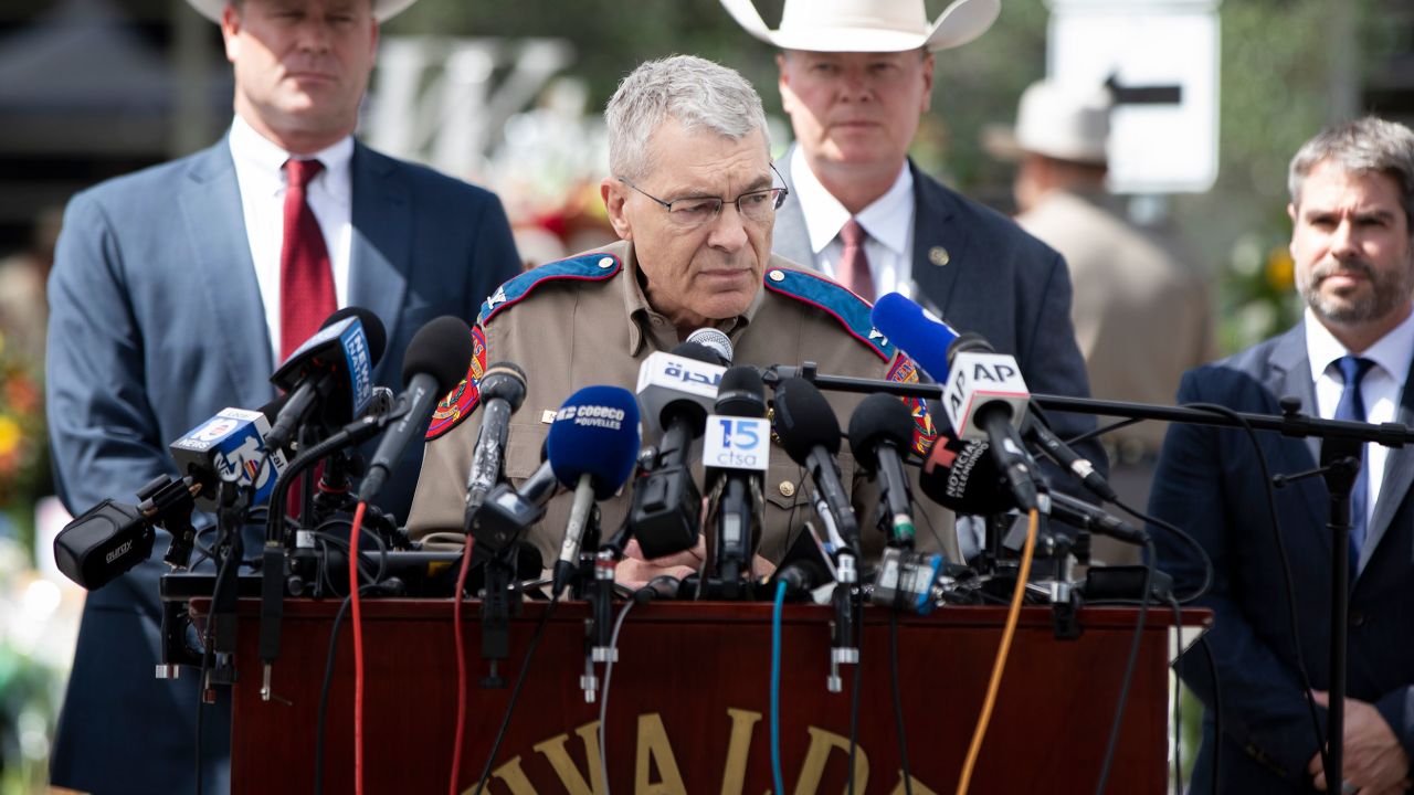 Steven McCraw, director and colonel of the Texas Department of Public Safety, said the decision not to confront the shooter sooner was wrong.