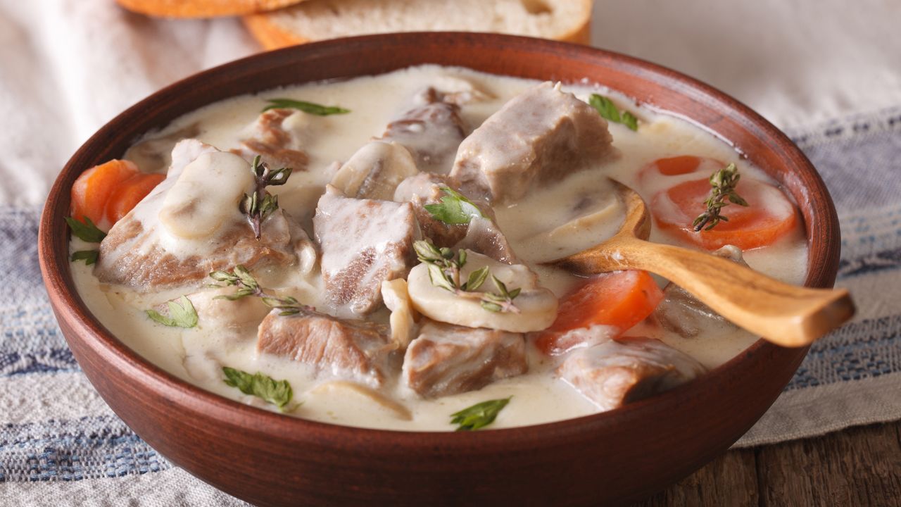 Blanquette de veau: Tender meat in a creamy, comforting sauce is a go-to dish for French home cooks.