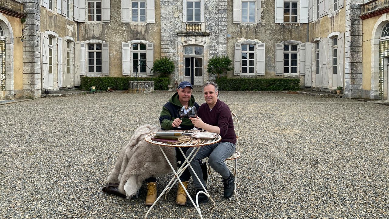 <strong>Chateau owners: </strong>While they say they're at "ground zero," Goff and Engel have big plans for the property.
