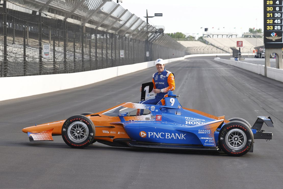 Scott Dixon posted the fastest time in qualifying.