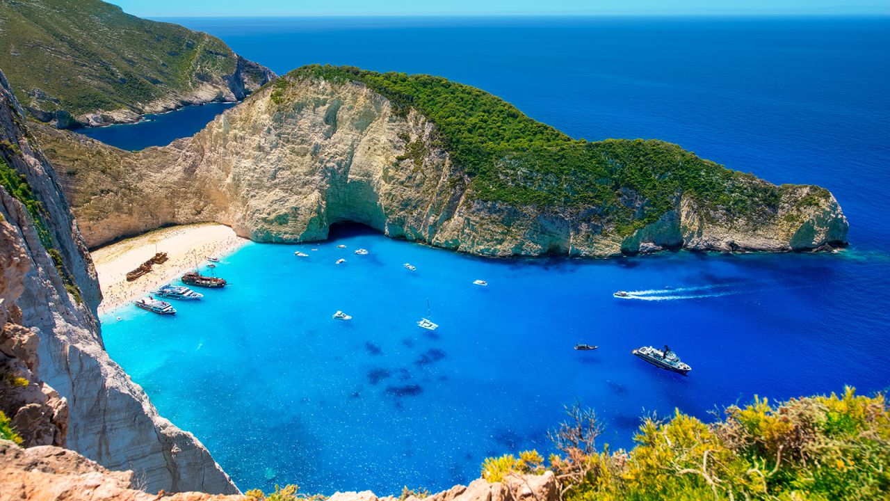 <strong>Greece: </strong>The beaches on Zakynthos are among the world's most breathtaking stretches of shore. Greece has few restrictions and more direct flights have been added from the US.