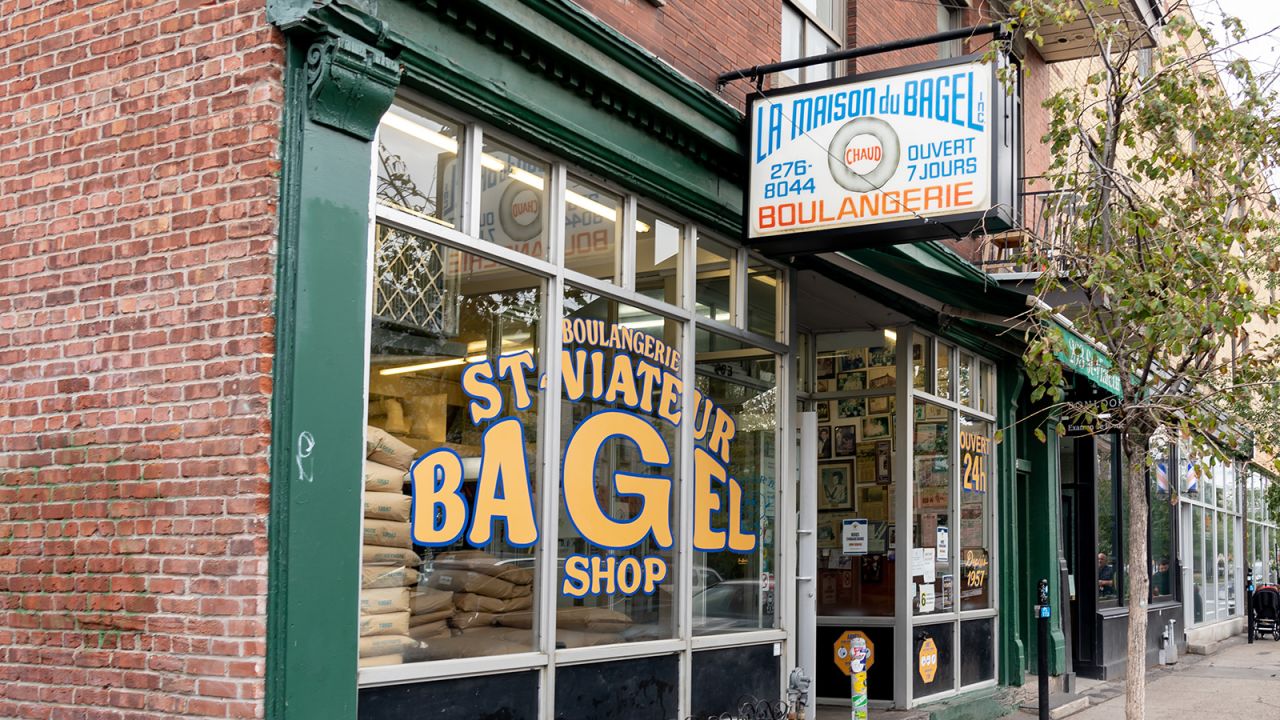 A trip to Montreal should include one of the city's famed bagels.