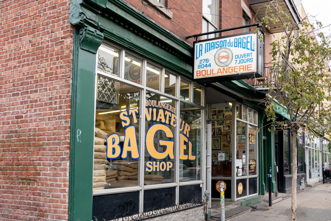 A trip to Montreal should include one of the city's famed bagels.