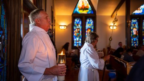 St Philip's Episcopal Church was one of several the congregations that opened their doors to help Uvalde cope with the loss of 21 lives.