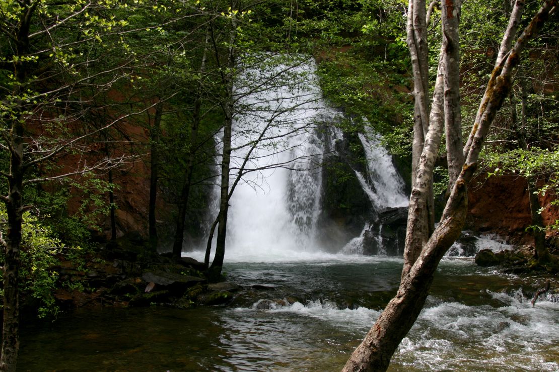 The Camp Creek in El Dorado County, California, before the Caldor Fire.