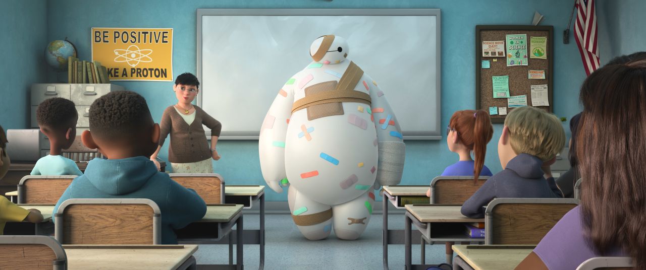 <strong>"Baymax!"</strong>: Return to the fantastical city of San Fransokyo, where the affable, inflatable healthcare companion robot sets out to help others. <strong>(Disney+)</strong>