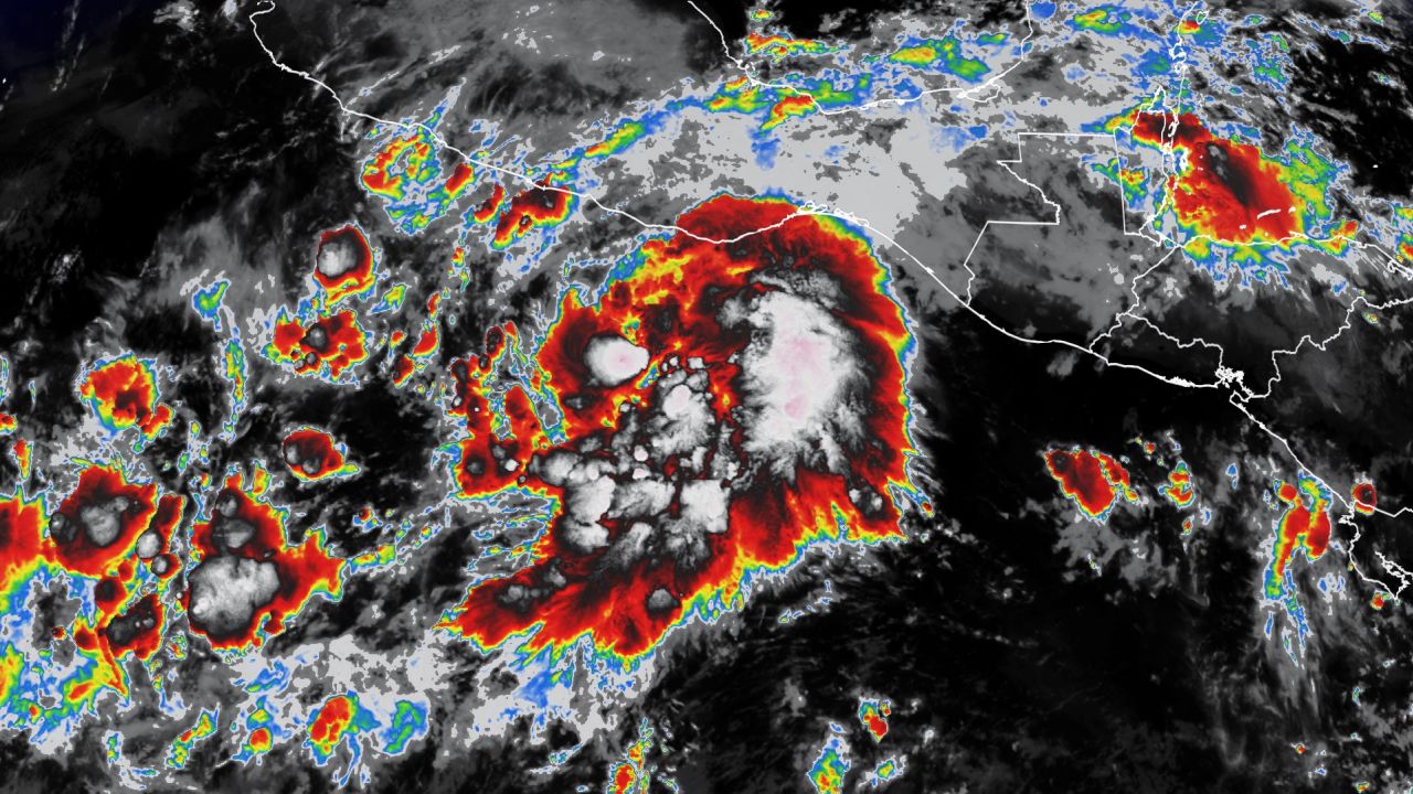 weather tropical storm agatha satellite