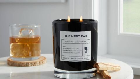 Threshold The Hero Dad Candle