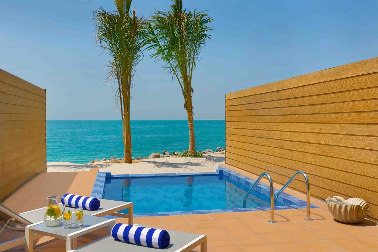 <strong>Private paradise: </strong>15 minutes from the city's shoreline by speedboat, it's Dubai's very own answer to the Hamptons. 