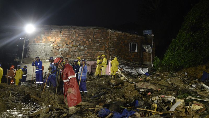 브라질: 폭우로 인한 사망자 수 84명으로 증가