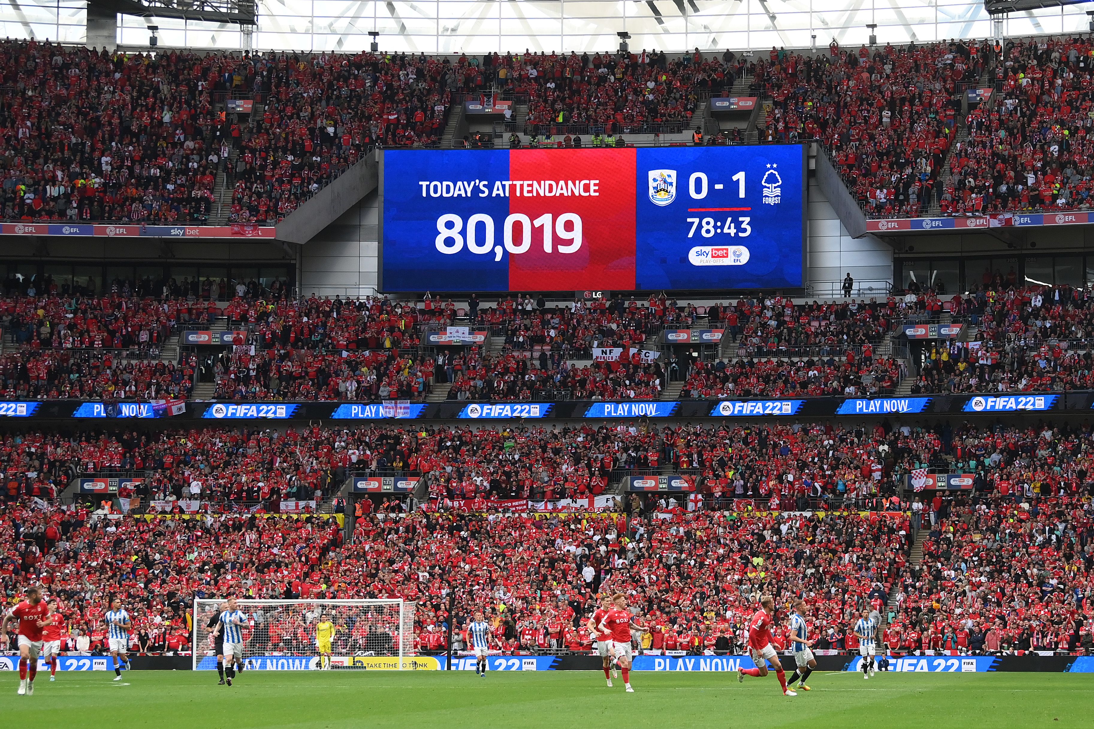 Nottingham Forest, Former European Champions, Promoted To Premier League  For First Time In 23 Years