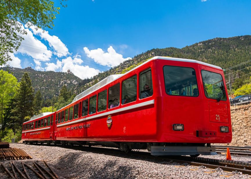 <strong>Broadmoor Manitou & Pikes Peak Cog Railway: </strong>Offering an easy way to the summit of Colorado's Pikes Peak, It's the highest railroad in the Northern Hemisphere and one of  only two cog railways in the US.