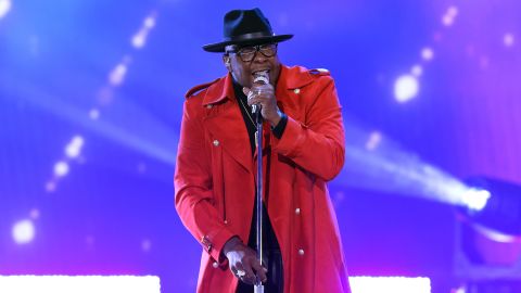 Bobby Brown of New Edition performs onstage during the 2021 American Music Awards at Microsoft Theater on November 21, 2021, in Los Angeles. 
