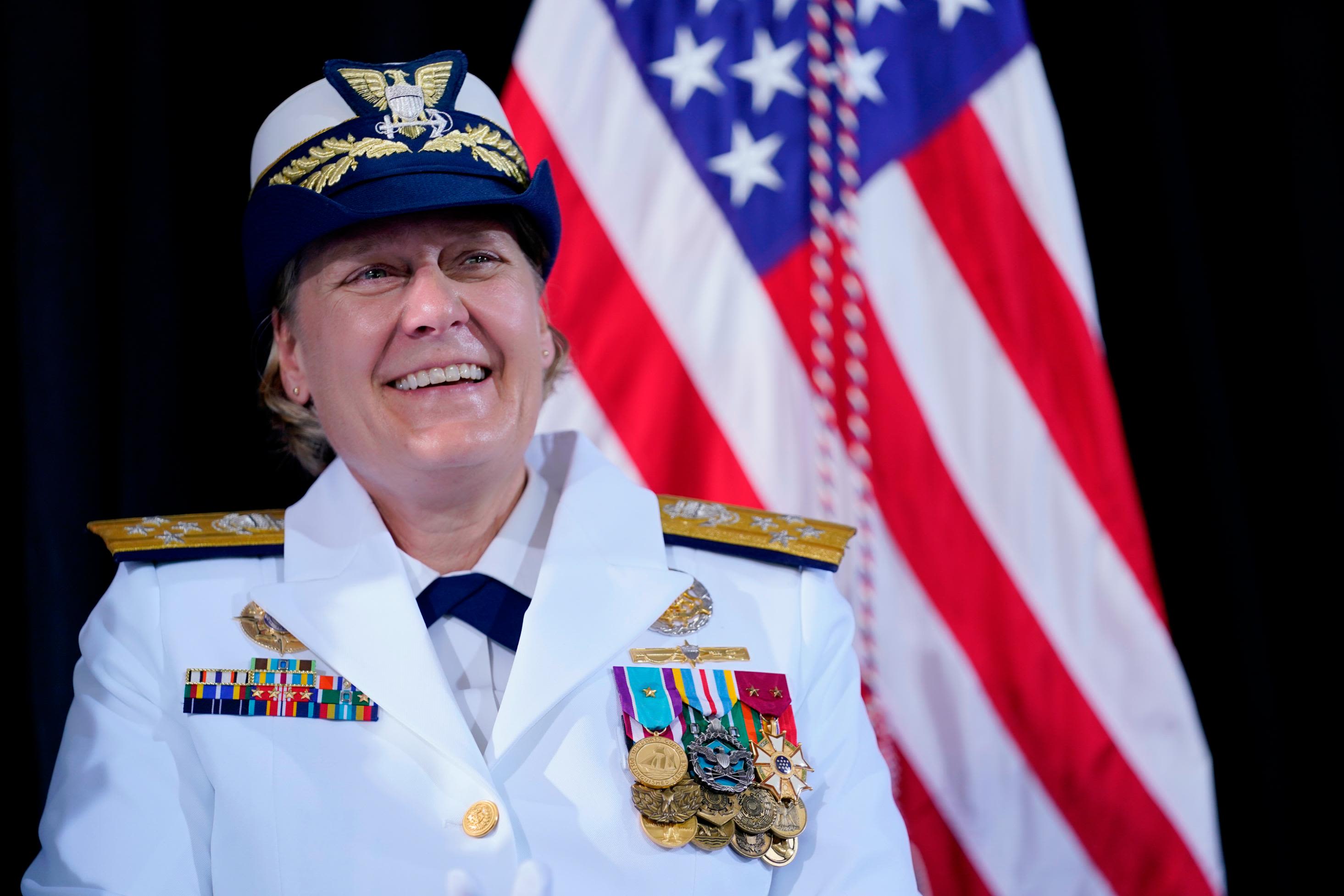 Linda Fagan: Biden celebrates first female commandant of US Coast Guard | CNN Politics