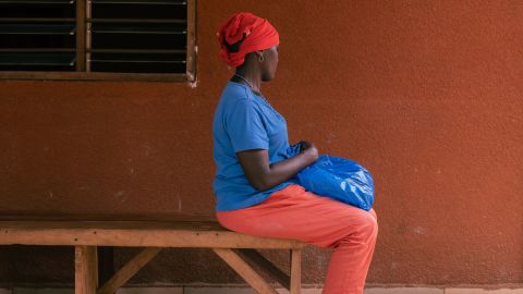 Abigail was alerted to teams at St. Camille in 2015 when she was pregnant and living in a ghetto. Abigail has schizophrenia.
