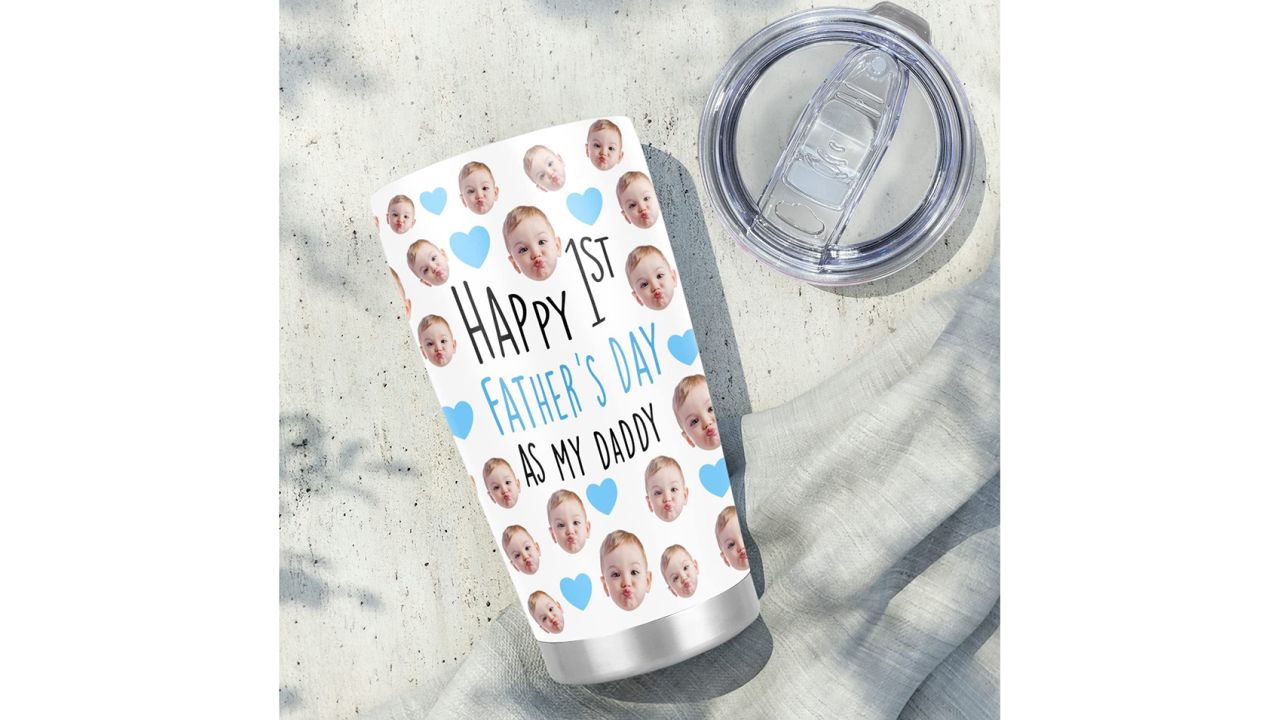 365Fury Personalized Custom Face First Father’s Day Mug 