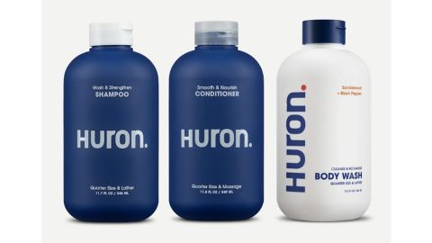 Huron Shower Kit in Sandalwood 