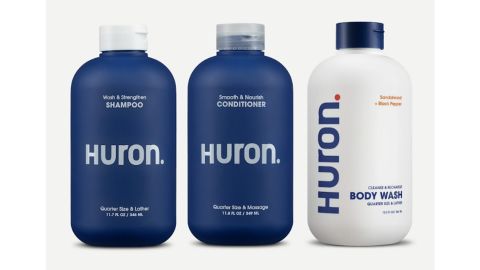 Huron Shower Kit in Sandalwood